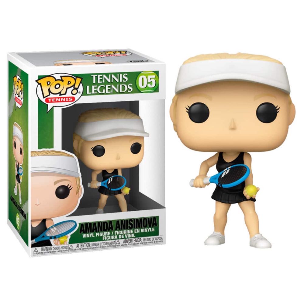 Amanda Anisimova - Tennis Legends vinyl figure collectible [Barcode 889698498944] - Main Image 2