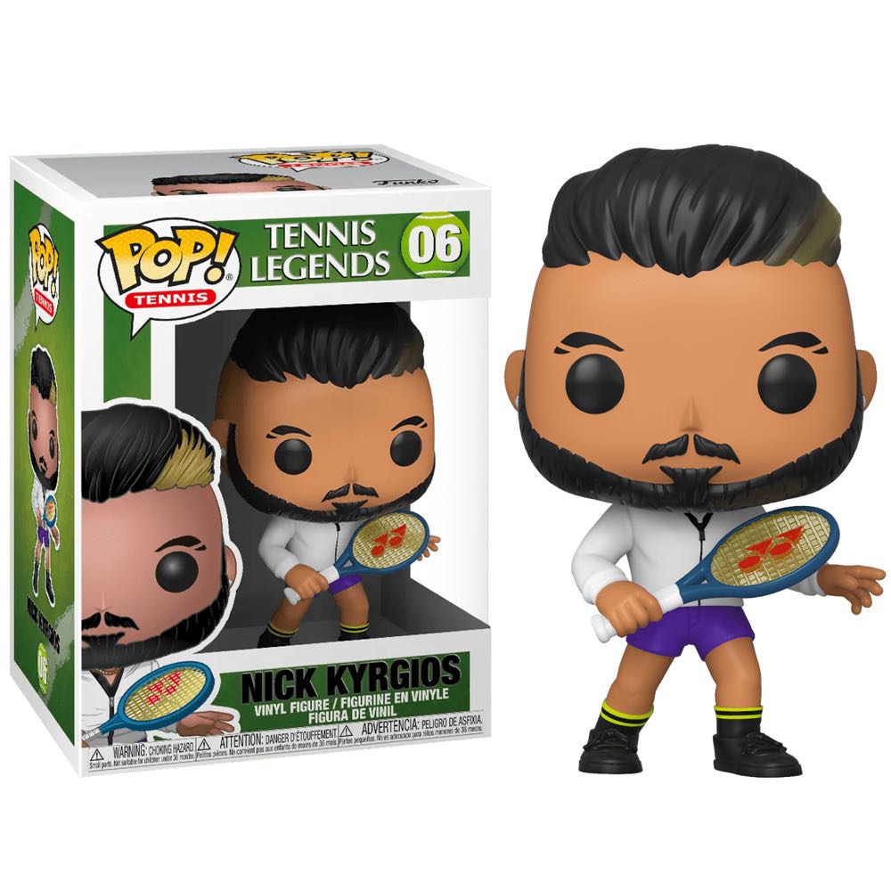 Nick Kyrgios - Tennis Legends vinyl figure collectible [Barcode 889698498951] - Main Image 2