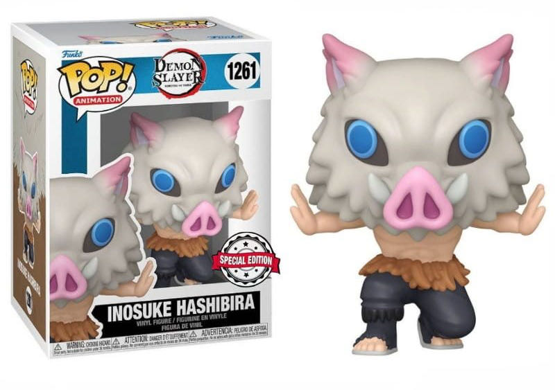 Inosuke Hashibira (Target Con) - Demon Slayer vinyl figure collectible [Barcode 889698684897] - Main Image 2
