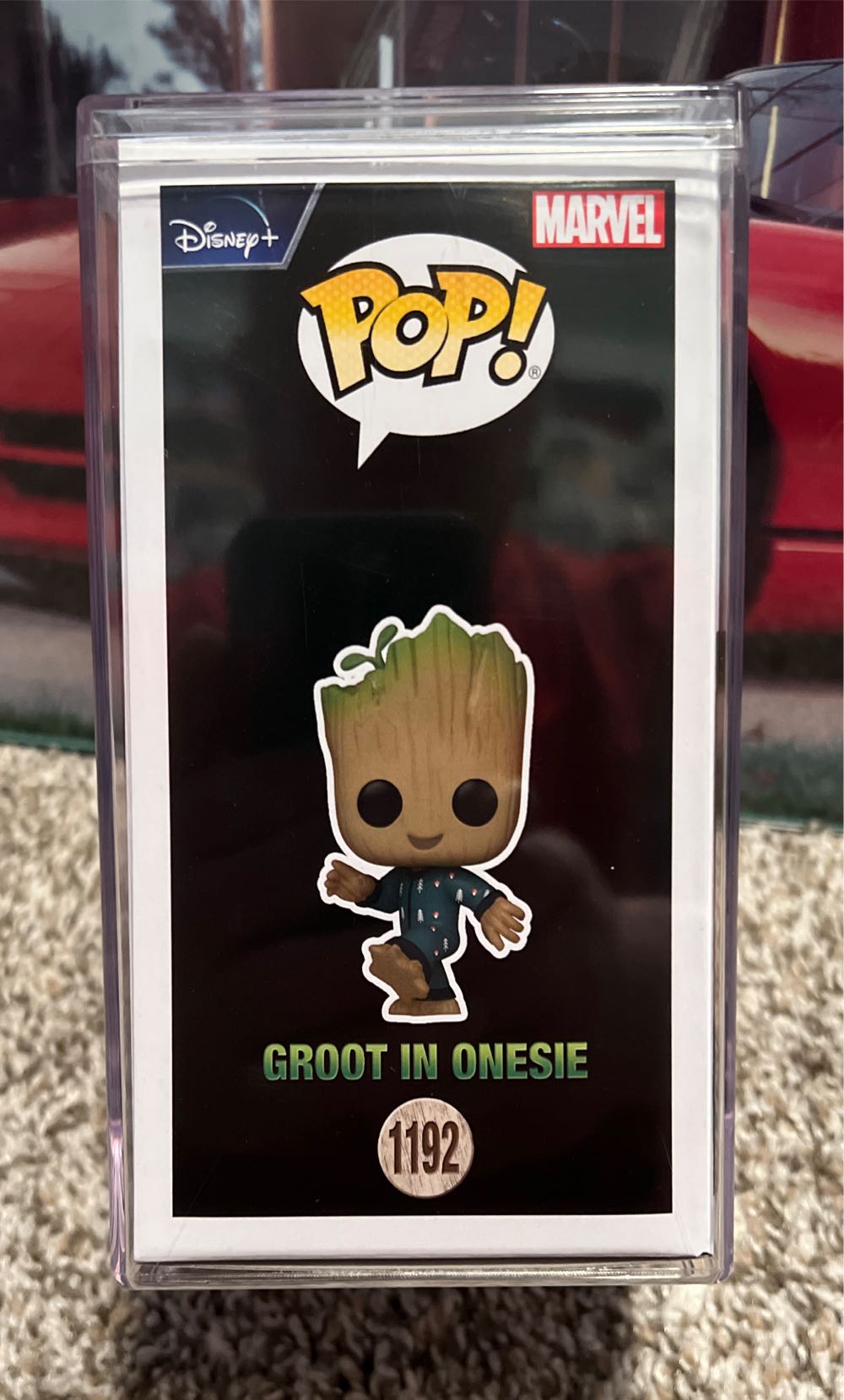 Groot In Onesie - Guardians of the Galaxy vinyl figure collectible [Barcode 889698706506] - Main Image 4
