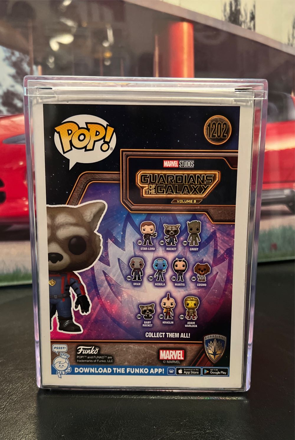 Rocket - Guardians of the Galaxy vinyl figure collectible [Barcode 889698675093] - Main Image 2
