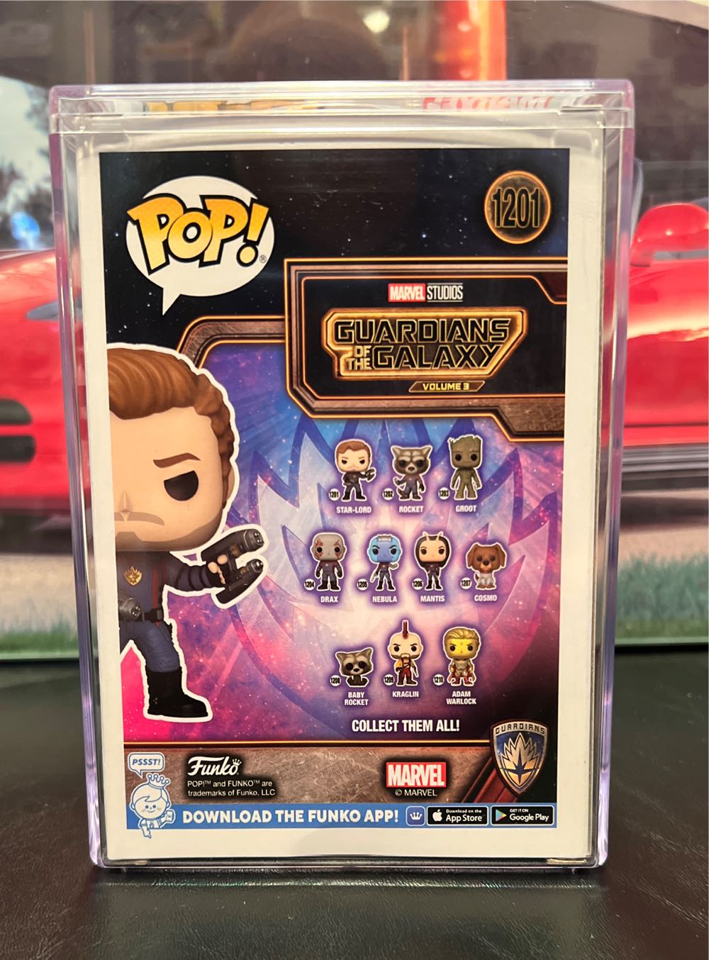 Star-Lord - Guardians of the Galaxy vinyl figure collectible [Barcode 889698675086] - Main Image 2