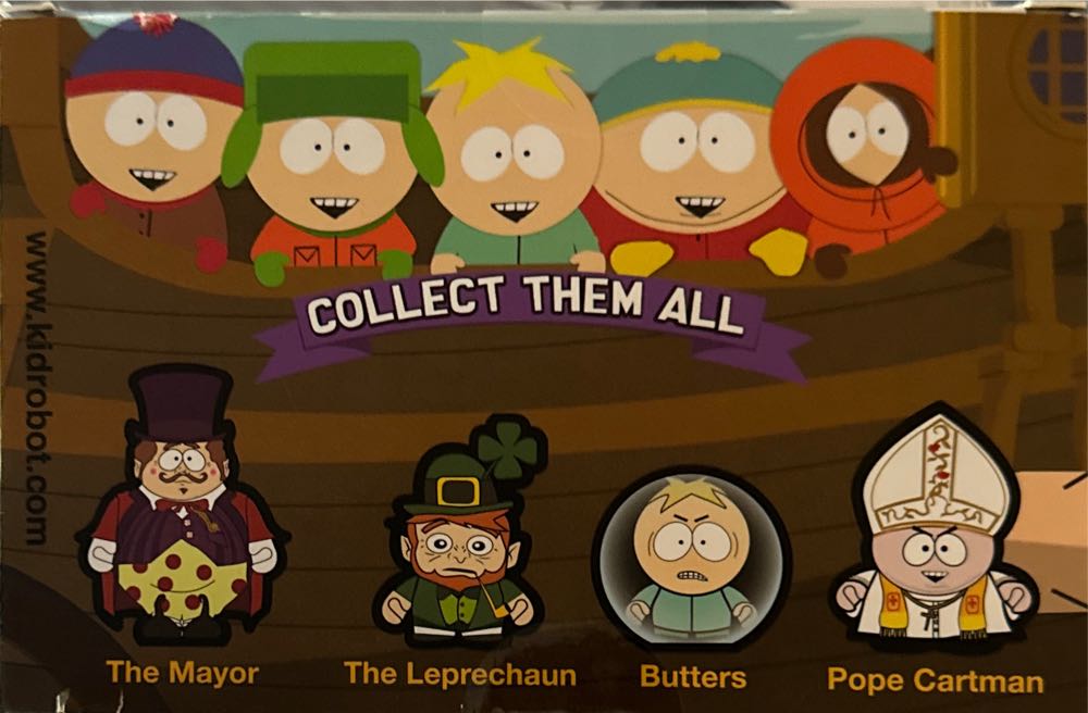 Mayor + Leprechaun - South Park vinyl figure collectible [Barcode 883975172220] - Main Image 2