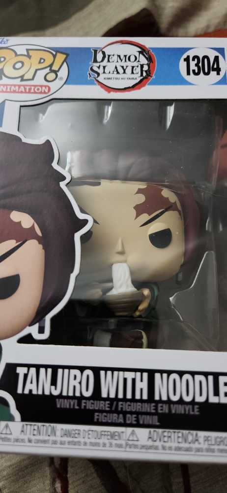 Tanjiro With Noodles - Demon Slayer vinyl figure collectible [Barcode 889698573467] - Main Image 4