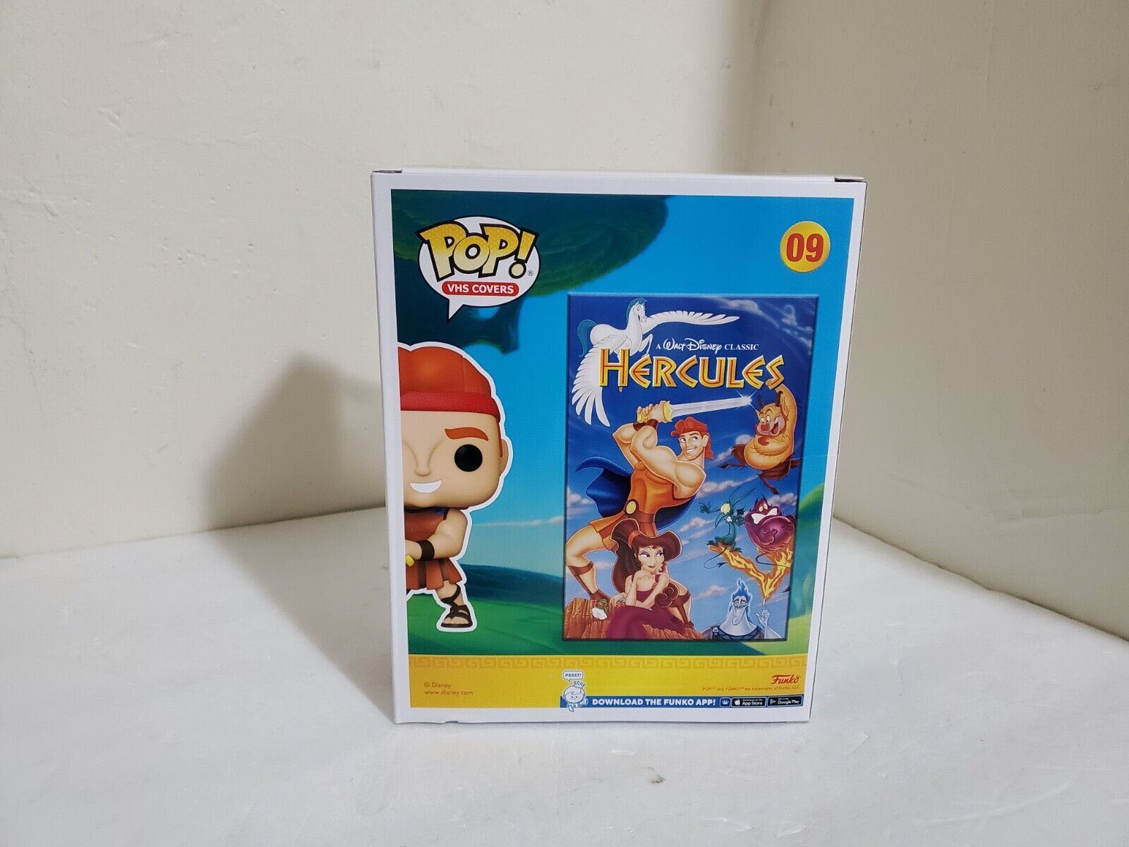 Hercules (VHS Covers) (Amazon Exclusive) - Disney vinyl figure collectible [Barcode 889698632690] - Main Image 4