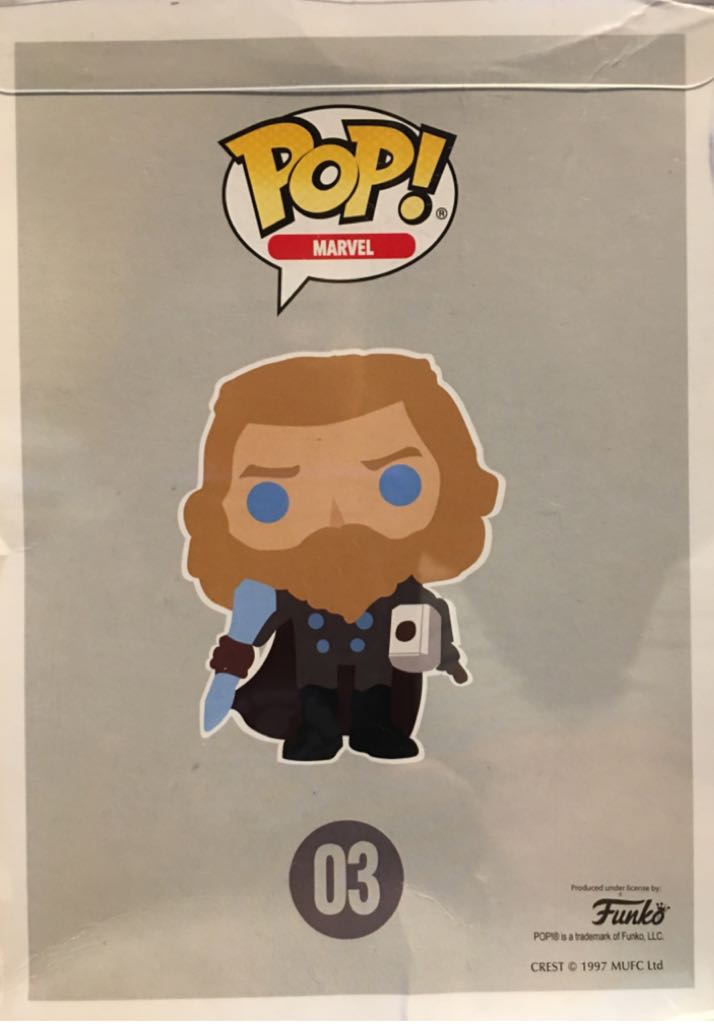 Marvel Avengers: Endgame: Thor (Weapons) Glow Variant China - Avengers: Endgame vinyl figure collectible - Main Image 2