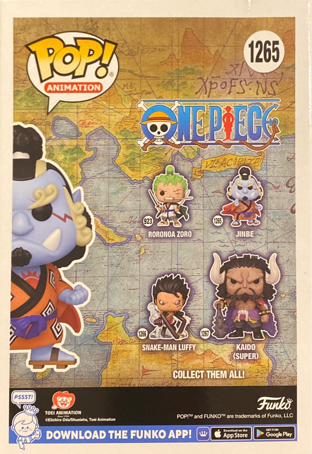 Jinbe - One Piece vinyl figure collectible [Barcode 889698613675] - Main Image 3