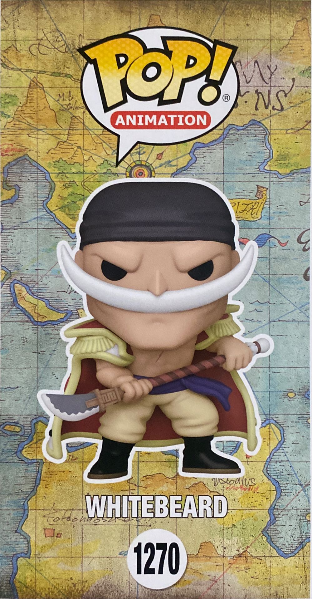 #1270 Animation: One Piece: Whitebeard (GameStop Exclusive) - One Piece vinyl figure collectible [Barcode 889698626835] - Main Image 3
