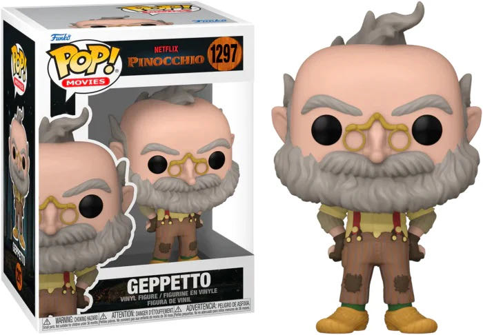 Geppetto - Pinocchio vinyl figure collectible [Barcode 889698673860] - Main Image 2