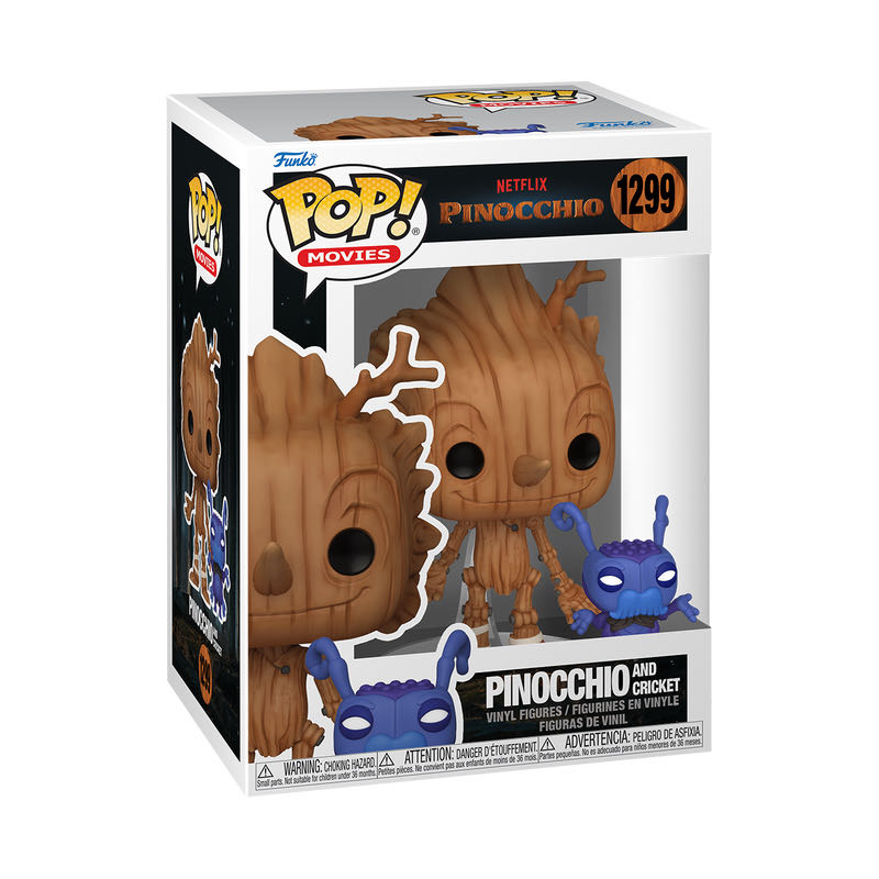 Pinocchio And Cricket - Pinocchio vinyl figure collectible [Barcode 889698673884] - Main Image 2
