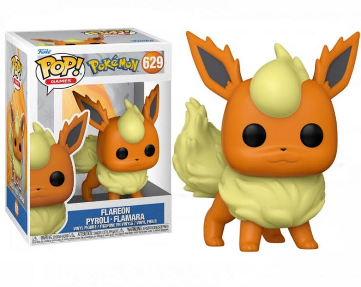 Pokémon: Flareon - Pokémon vinyl figure collectible [Barcode 889698650427] - Main Image 2