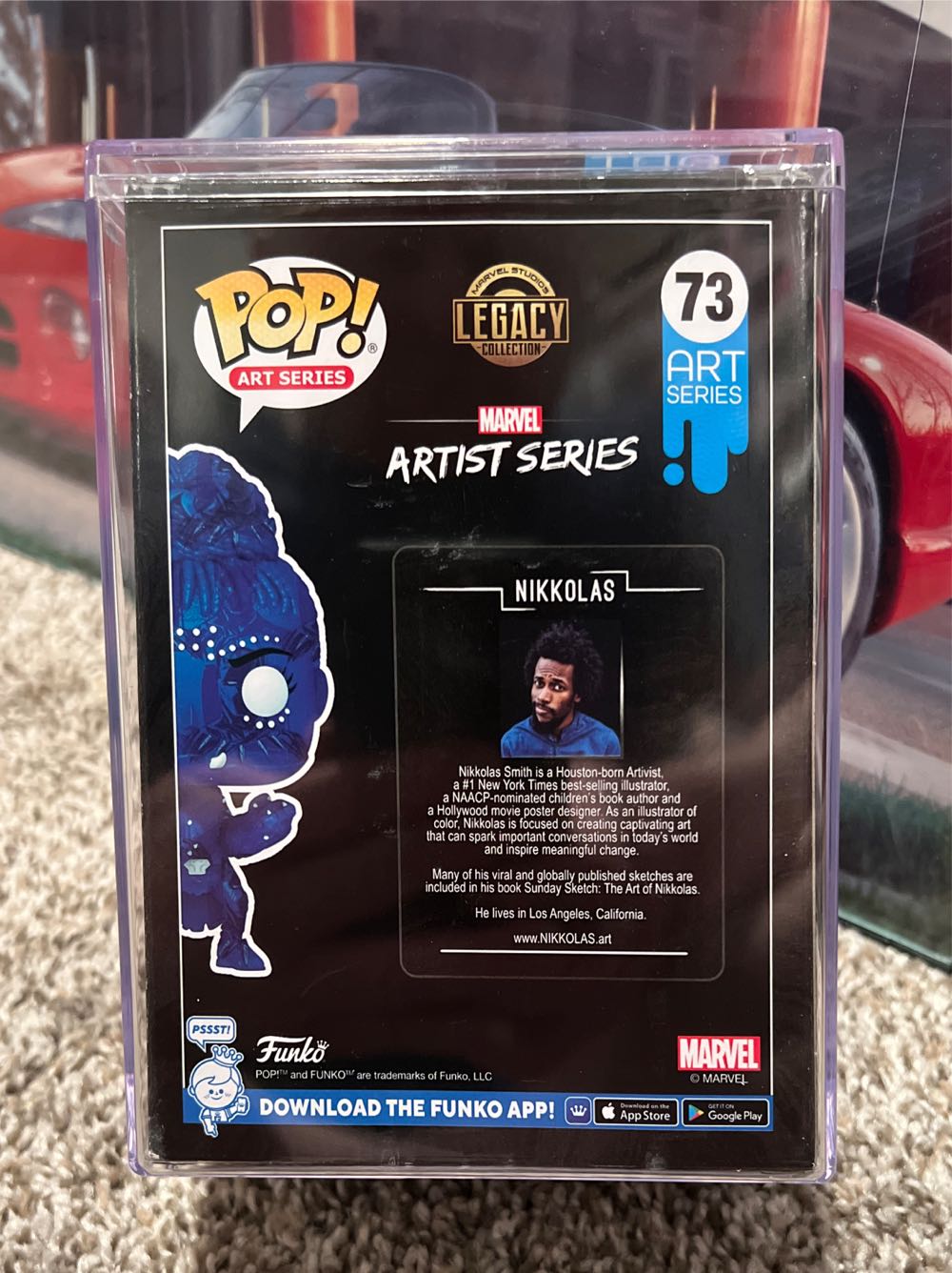 73 Shuri (Art Series)  vinyl figure collectible [Barcode 889698682527] - Main Image 2