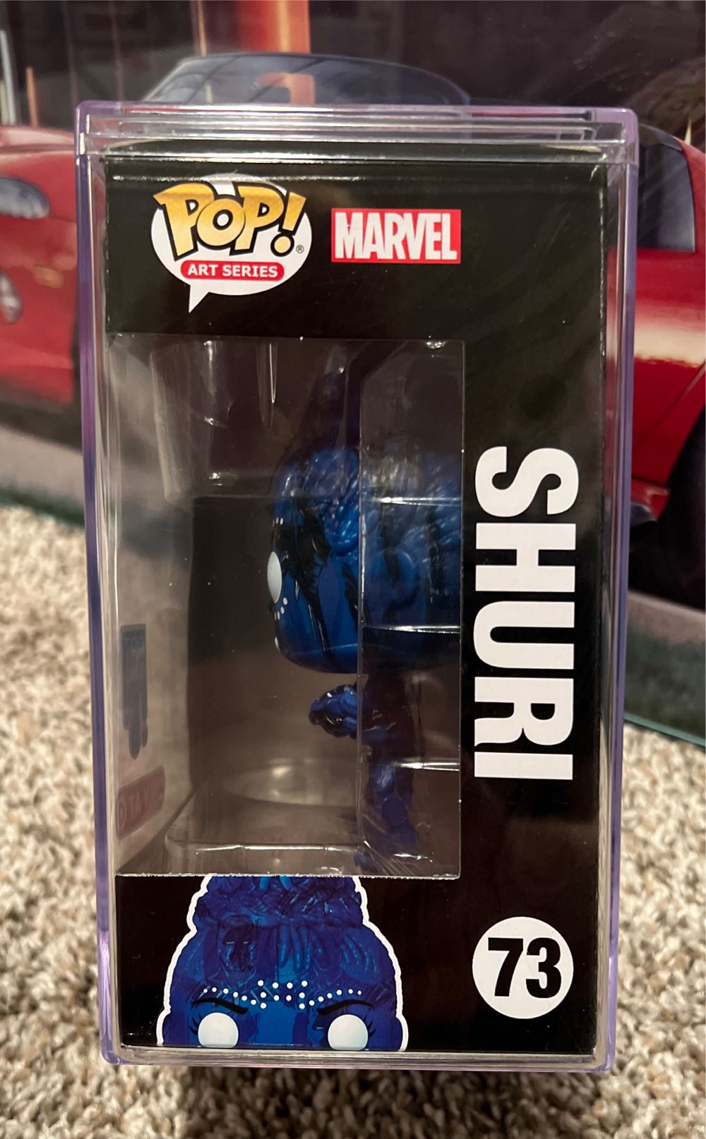 73 Shuri (Art Series)  vinyl figure collectible [Barcode 889698682527] - Main Image 3