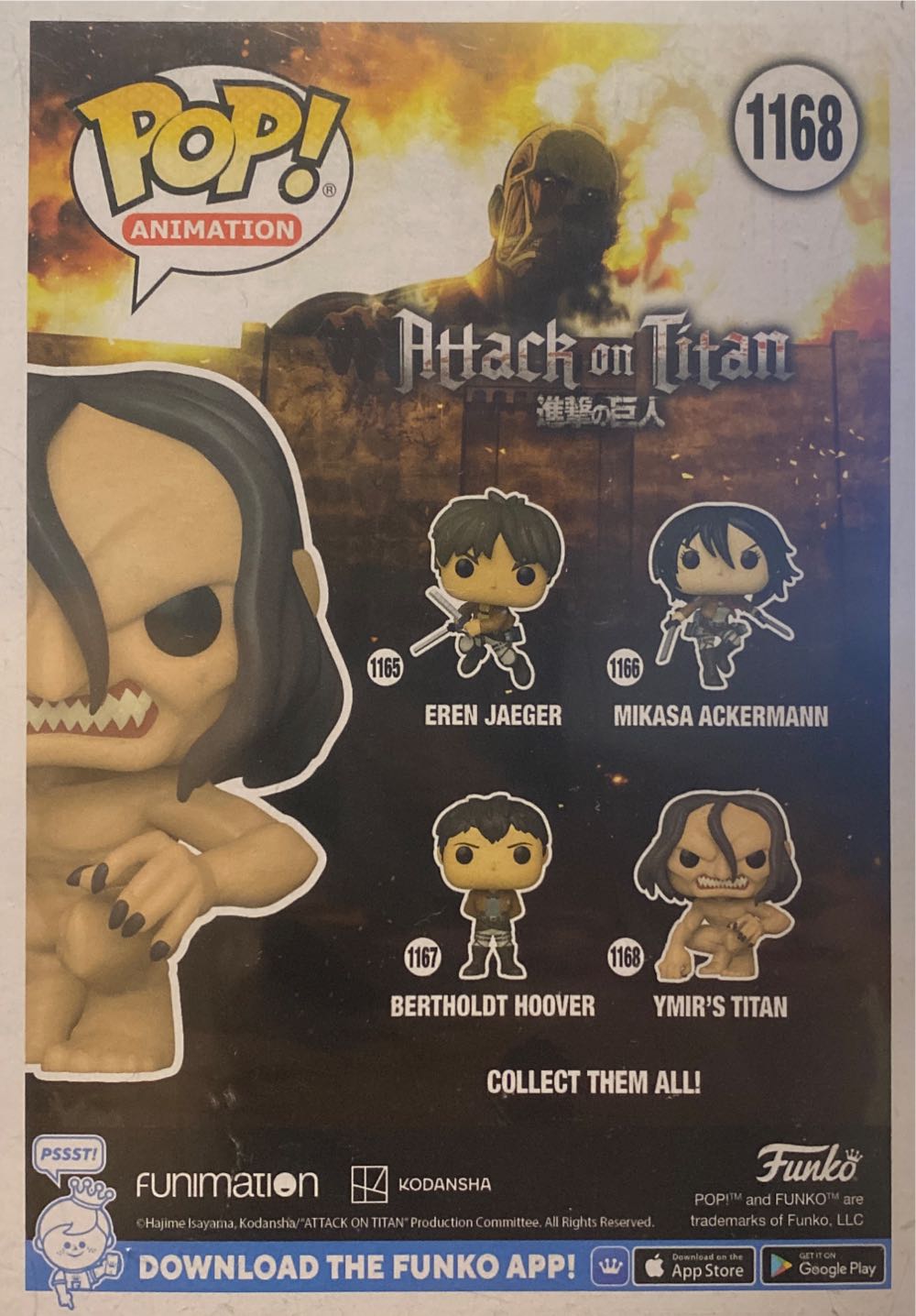Ymir’s Titan - Attack on Titan vinyl figure collectible [Barcode 889698579827] - Main Image 4