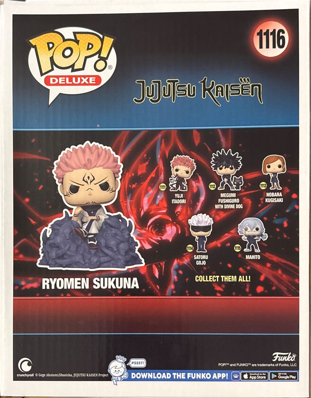 Ryomen Sukuna Malevolent Shrine  vinyl figure collectible [Barcode 889698613620] - Main Image 3