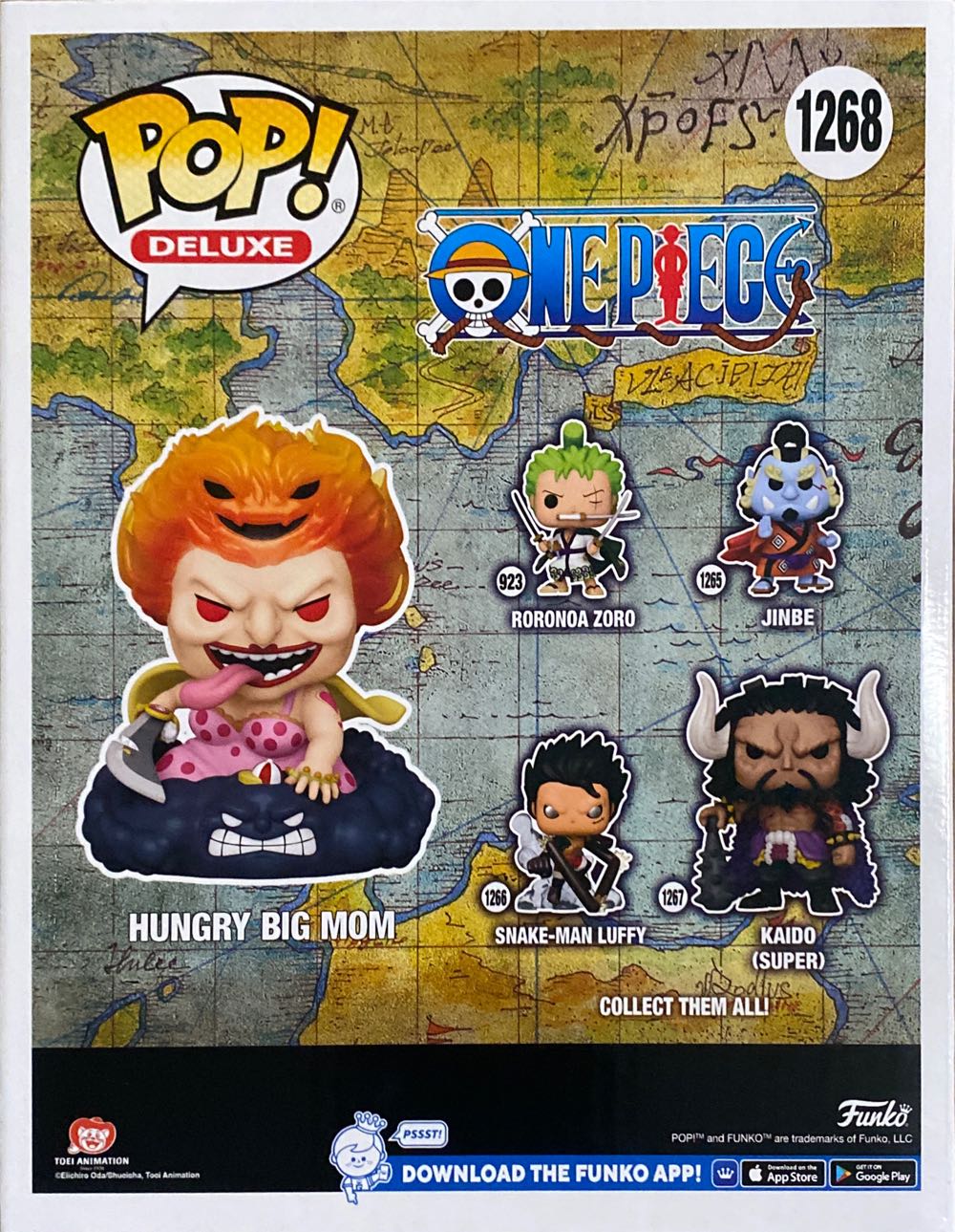 #1268 Deluxe: One Piece: Hungry Big Mom - One Piece vinyl figure collectible [Barcode 889698613699] - Main Image 2