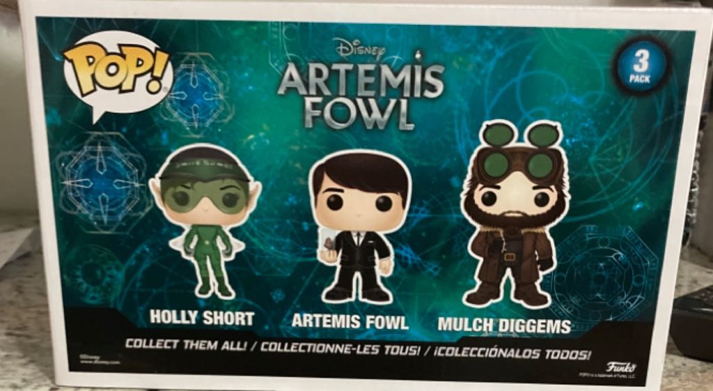 Holly Short / Artemis Fowl / Mulch Diggems - Disney vinyl figure collectible [Barcode 889698412582] - Main Image 2