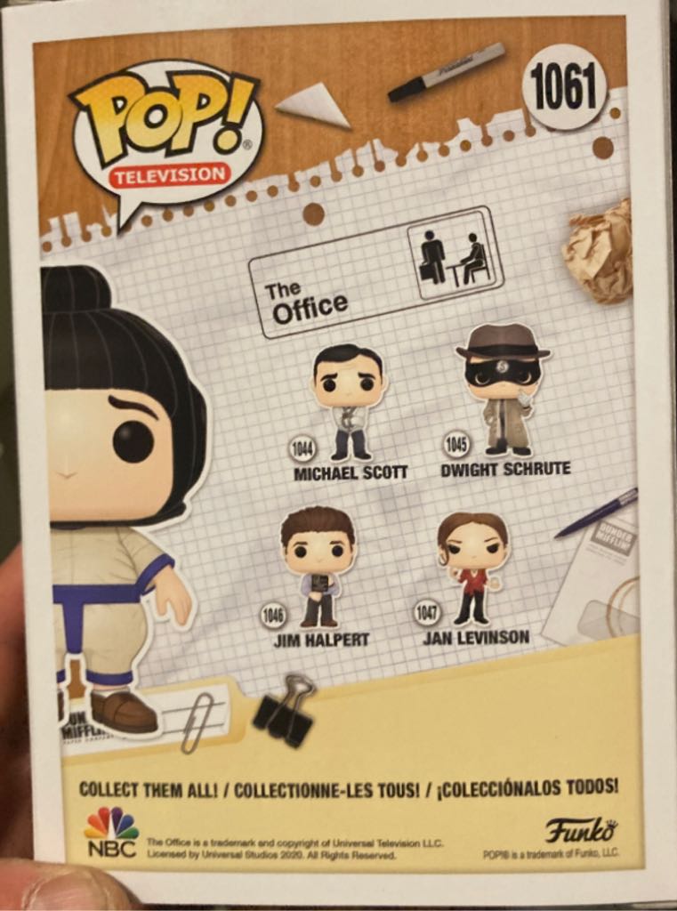 Andy Bernard  vinyl figure collectible - Main Image 2