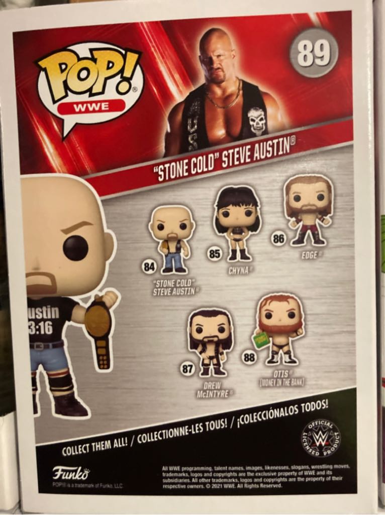 Stone Cold Steve Austin - WWE vinyl figure collectible - Main Image 2