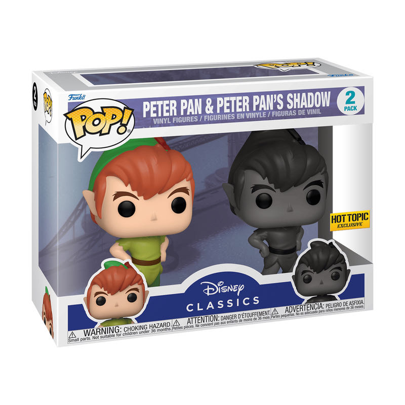 Peter Pan & Peter Pan’s Shadow - Peter Pan vinyl figure collectible [Barcode 19788047] - Main Image 3