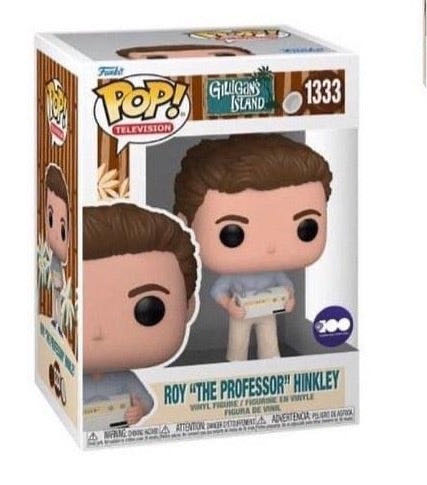 Gilligan’s Island: ROY “The PROFESSOR” HINKLEY with Radio  vinyl figure collectible [Barcode 889698707633] - Main Image 2