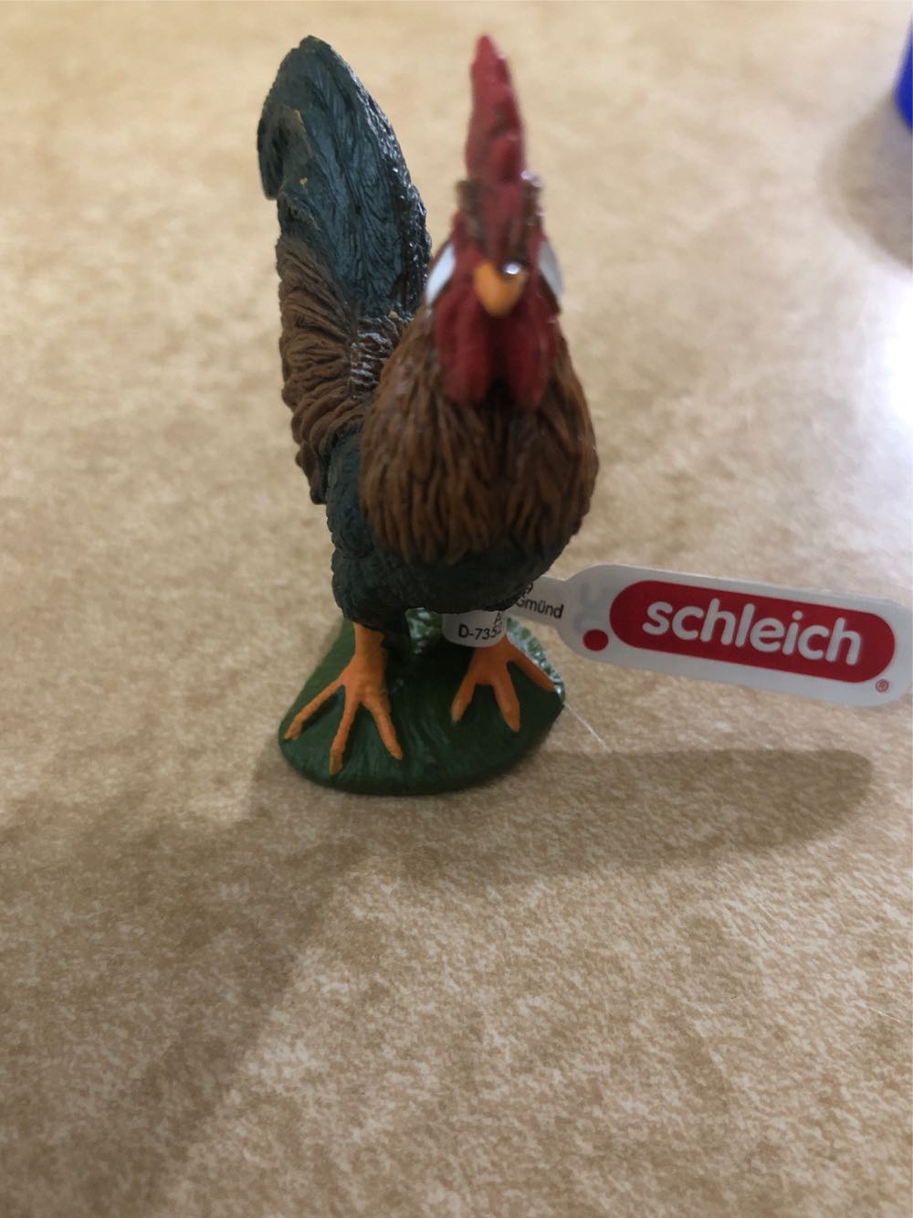 Schleich Farm World   Farm Rooster  vinyl figure collectible [Barcode 4059433322742] - Main Image 4