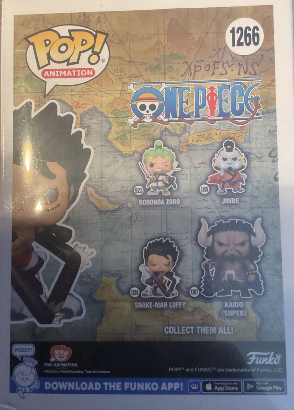 Snake-Man Luffy - One Piece vinyl figure collectible [Barcode 889698613682] - Main Image 4