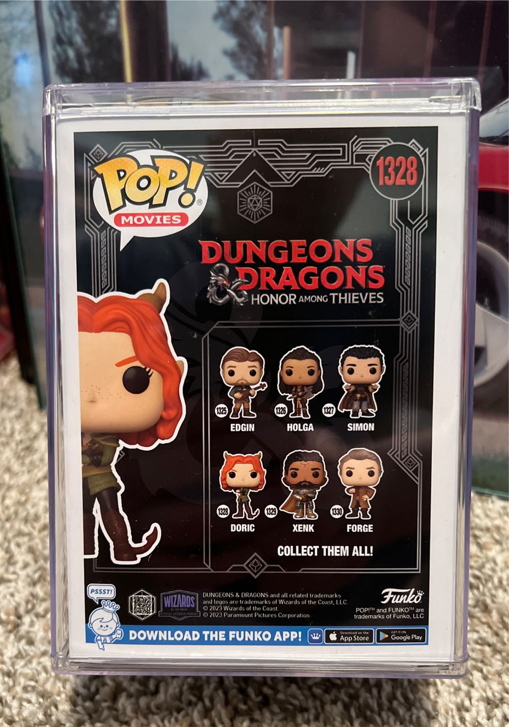 Doric - Dungeons & Dragons vinyl figure collectible [Barcode 889698680820] - Main Image 2