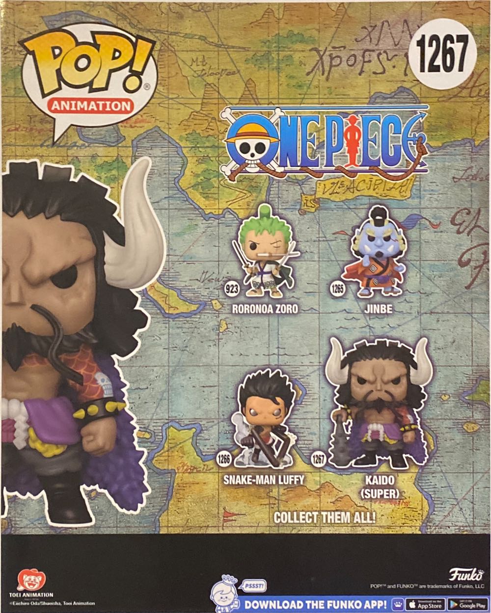 Kaido - One Piece vinyl figure collectible [Barcode 889698613729] - Main Image 3