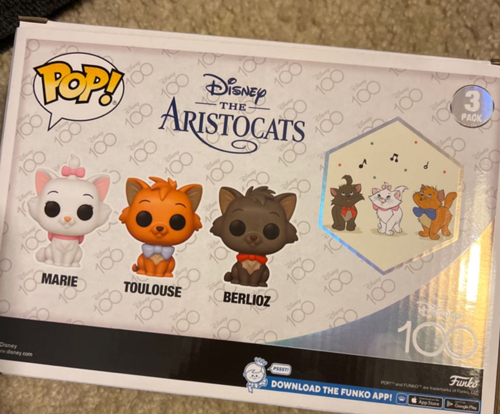 Marie/ Toulouse/ Berlioz  vinyl figure collectible [Barcode 889698683920] - Main Image 2