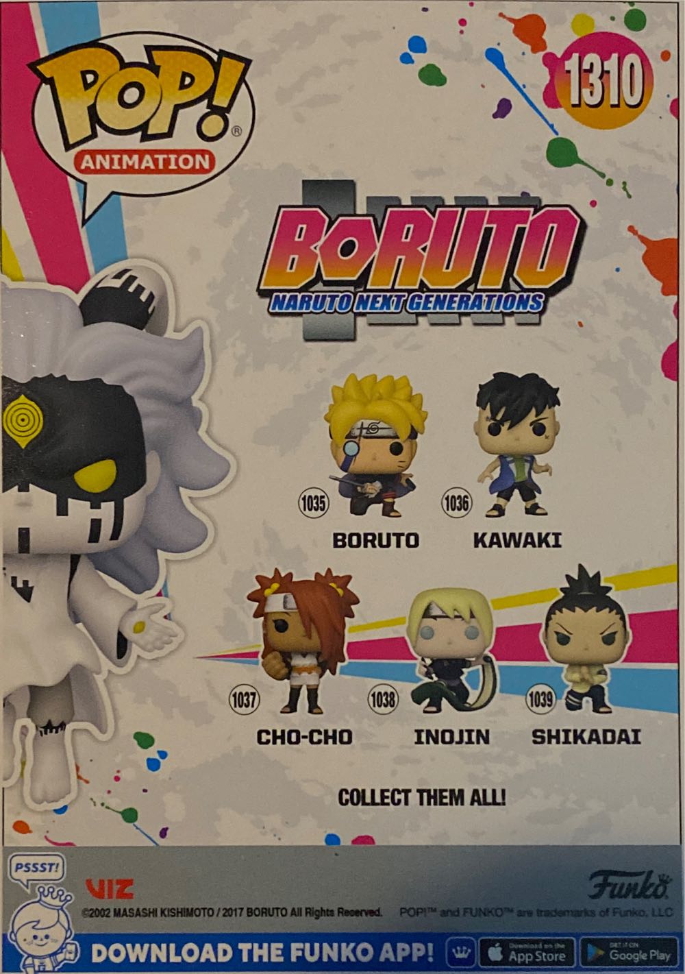 Naruto: Boruto: Momoshiki, #1310 - Boruto vinyl figure collectible [Barcode 889698682268] - Main Image 3