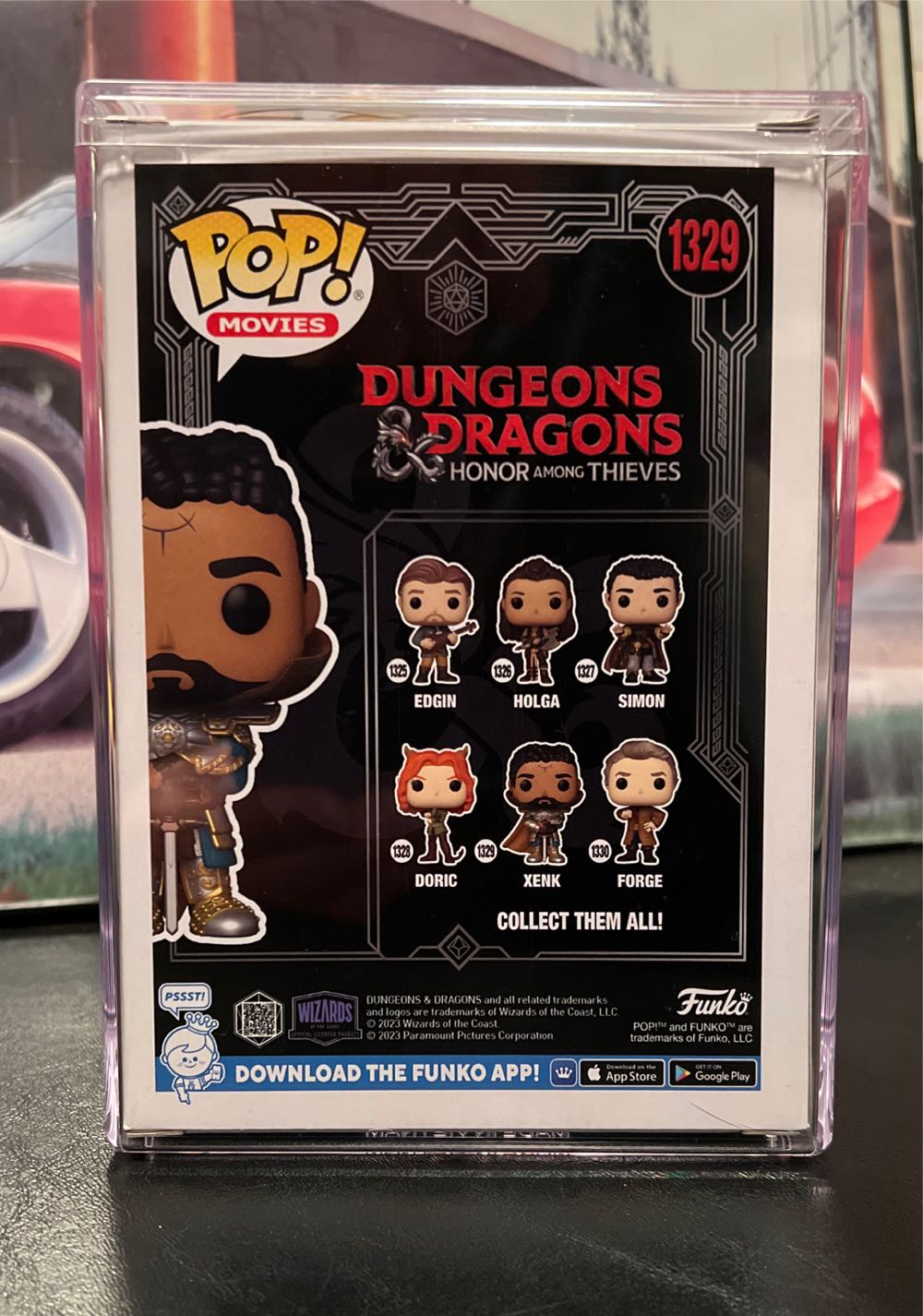 Xenk Yendar - Dungeons & Dragons vinyl figure collectible [Barcode 889698680837] - Main Image 2