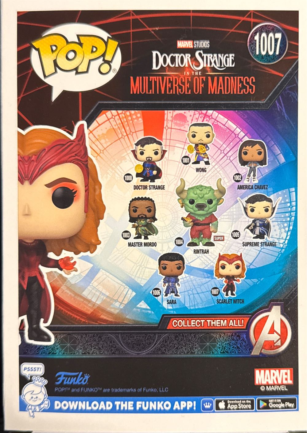 Scarlet Witch - Doctor Strange vinyl figure collectible [Barcode 889698694384] - Main Image 4