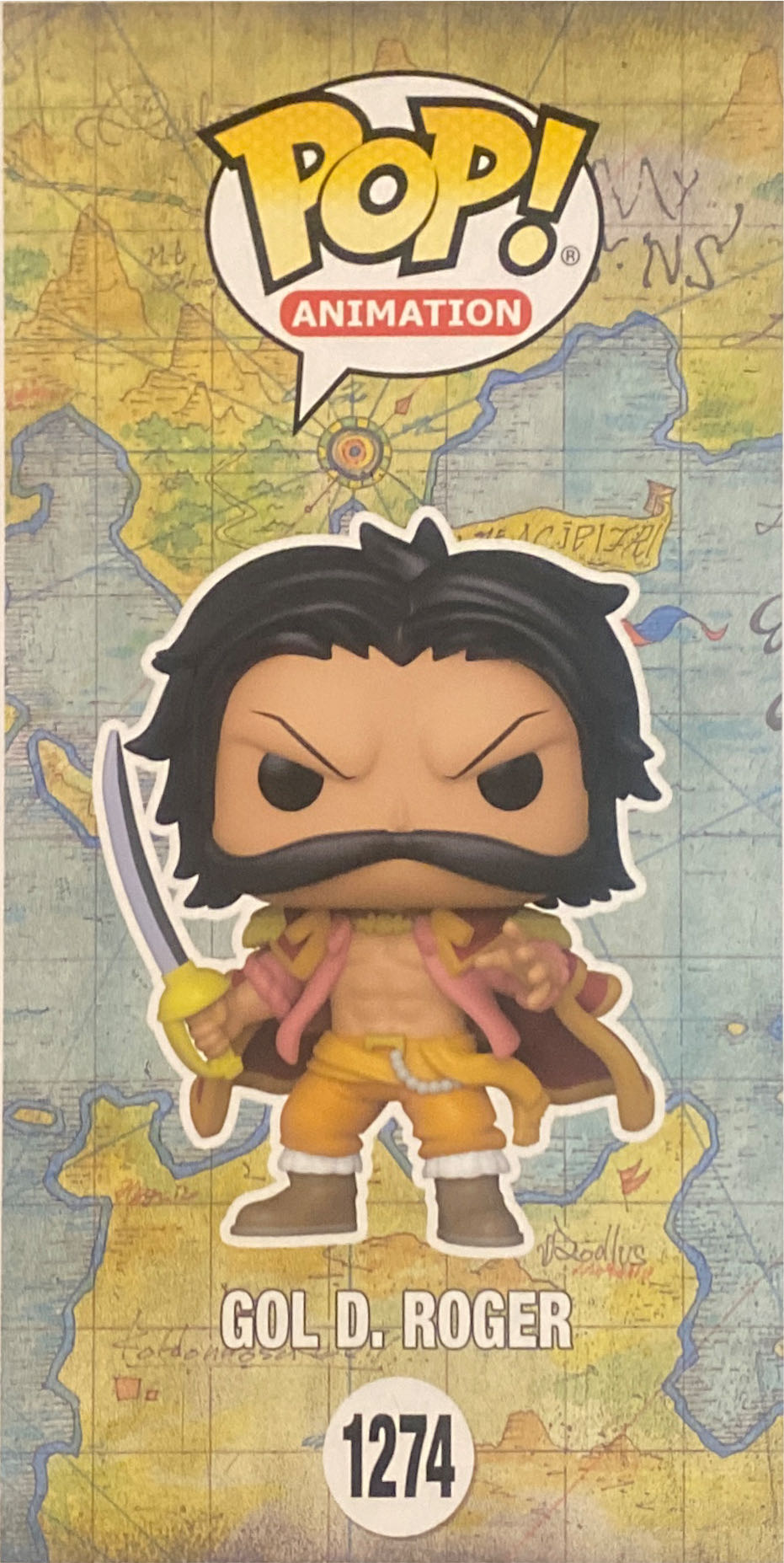 Gol D. Roger - One Piece vinyl figure collectible [Barcode 889698632133] - Main Image 2
