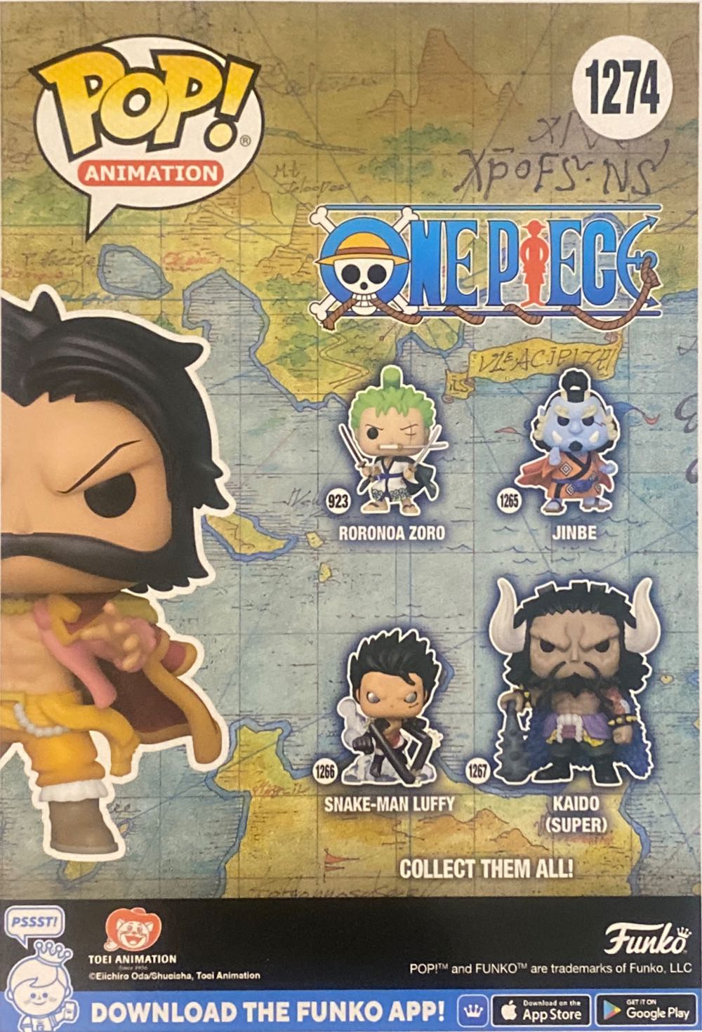 Gol D. Roger - One Piece vinyl figure collectible [Barcode 889698632133] - Main Image 3