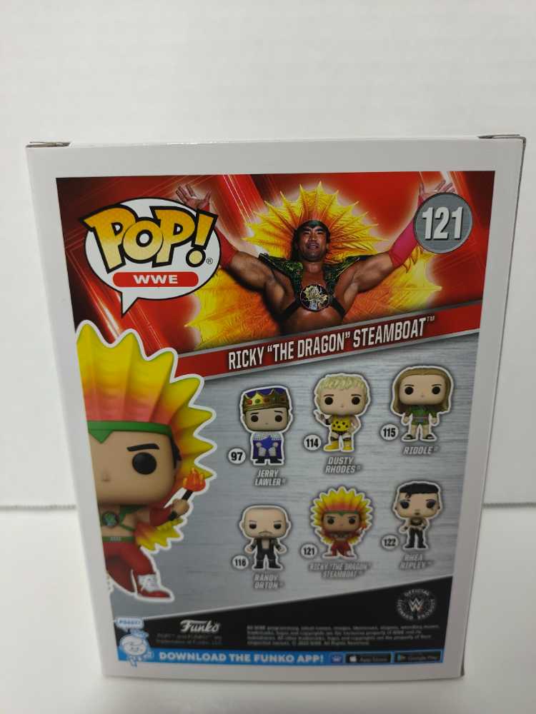 Ricky ”The Dragon” Steamboat - WWE vinyl figure collectible [Barcode 889698673990] - Main Image 2