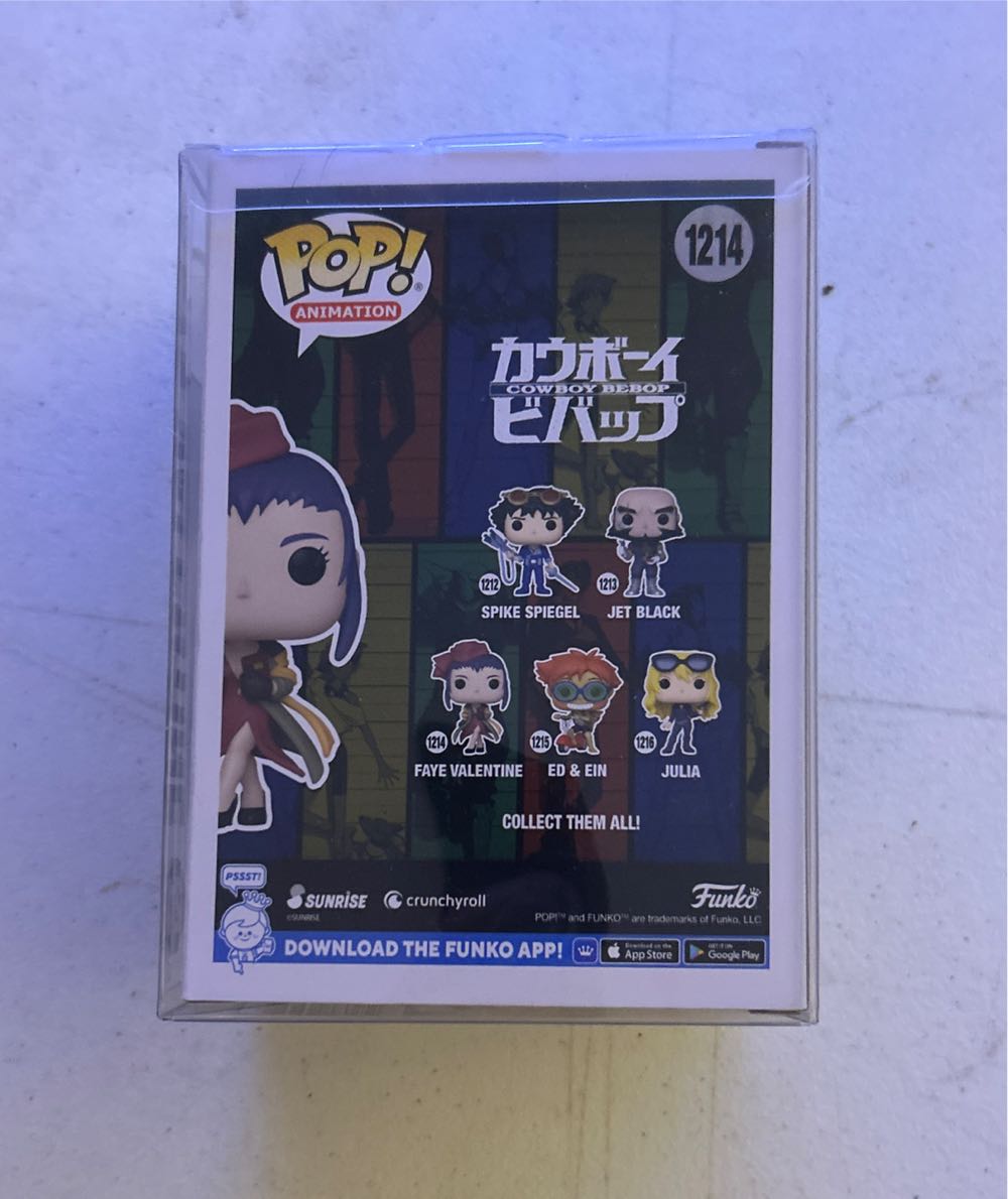 #1214 Animation: Cowboy Bebop: Faye Valentine  vinyl figure collectible [Barcode 889698580212] - Main Image 3