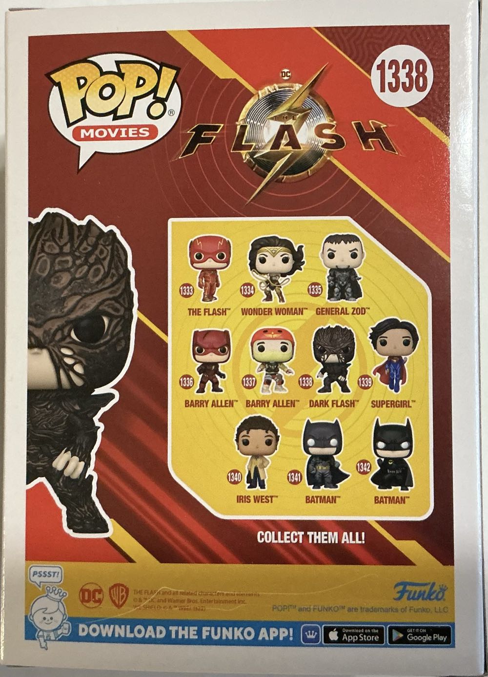 Funko Pop! Movies Flash: Dark Flash # 1338 - Funko vinyl figure collectible [Barcode 889698655989] - Main Image 2