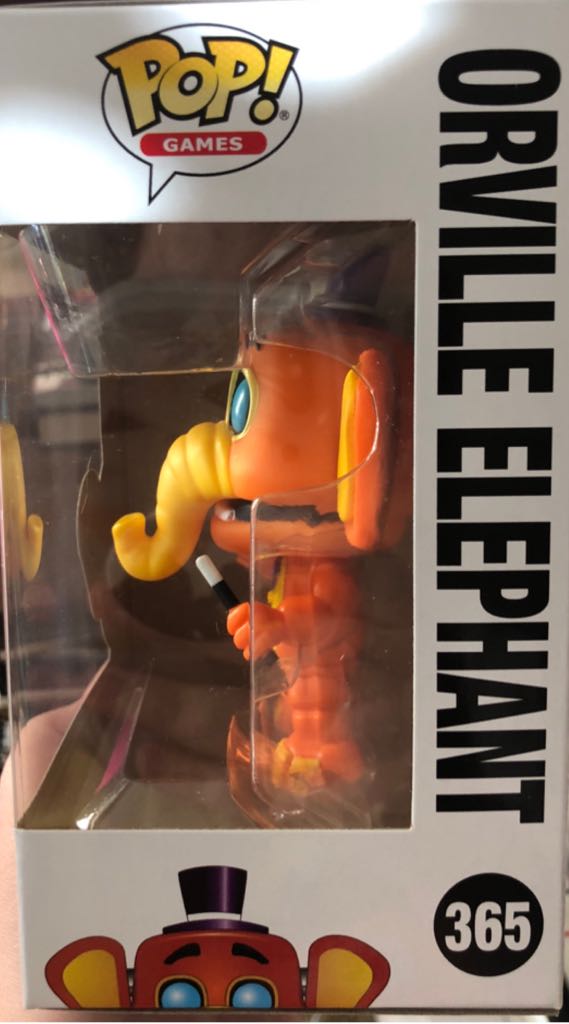 FNAF -365- Orville Elephant - Five Nights at Freddy’s vinyl figure collectible [Barcode 889698320573] - Main Image 2