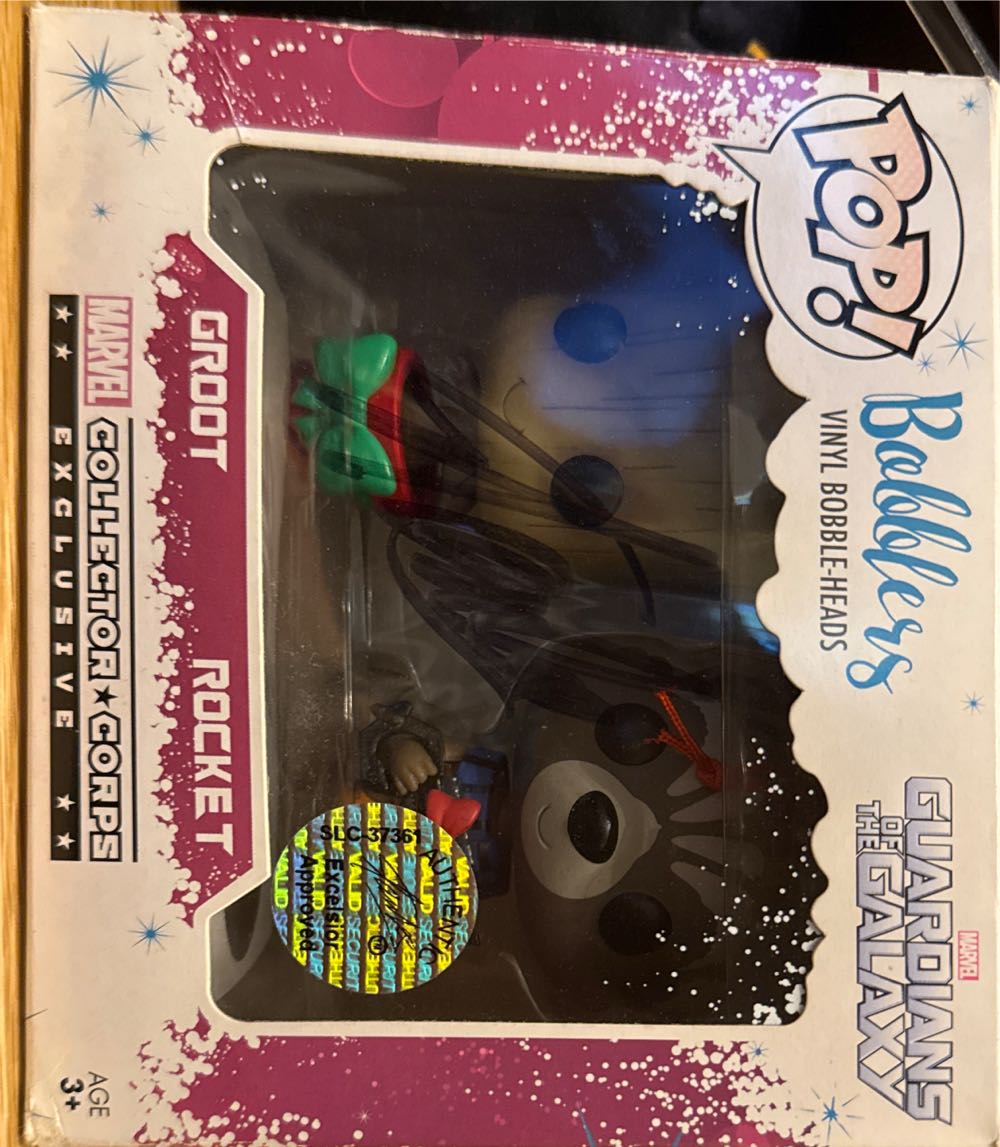 Groot Rocket Pop Bobblers - Guardians of the Galaxy vinyl figure collectible - Main Image 3