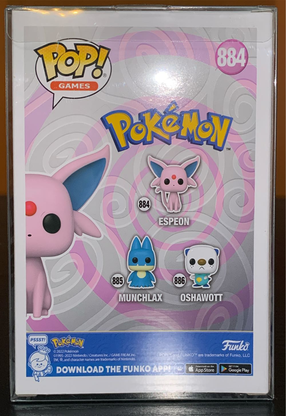 Espeon - Pokémon vinyl figure collectible [Barcode 889698622677] - Main Image 3