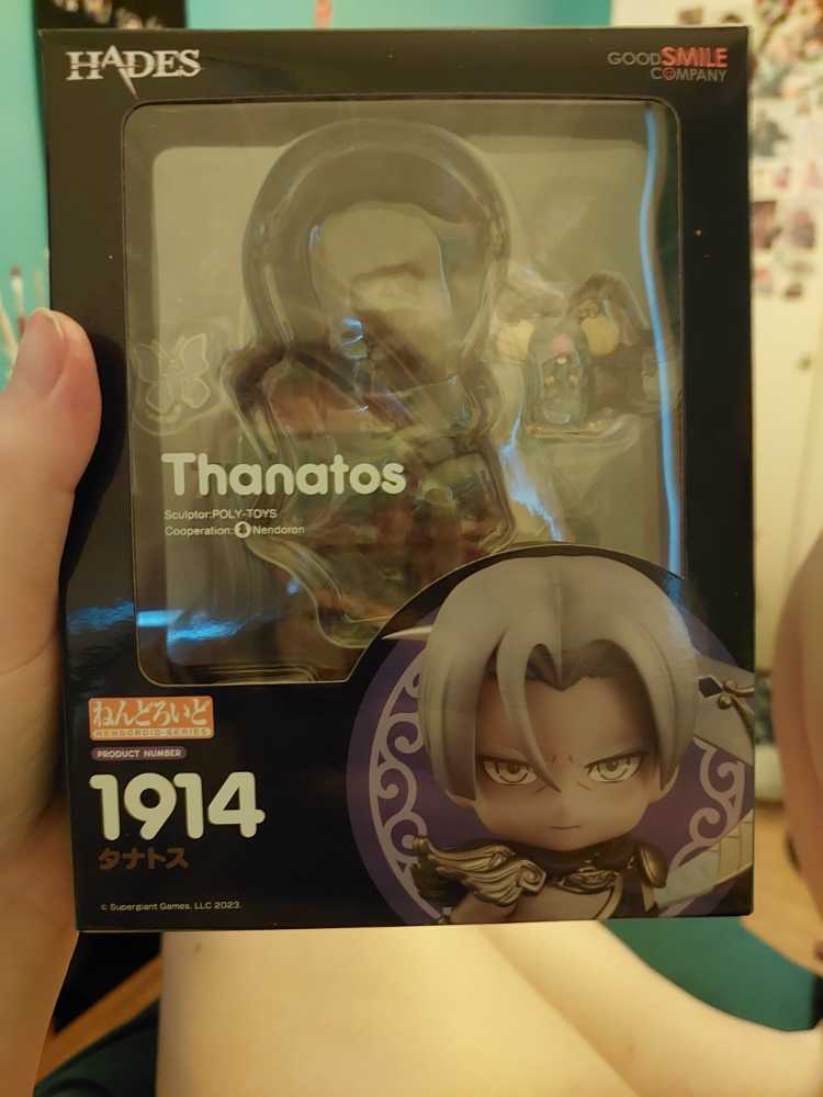 Thanatos: Hades Nendoroid Action Figure  vinyl figure collectible - Main Image 2