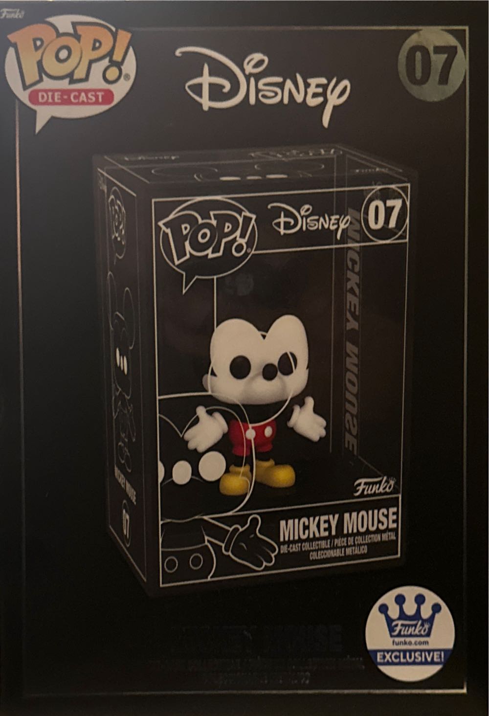Mickey Mouse - Disney vinyl figure collectible [Barcode 889698688925] - Main Image 2