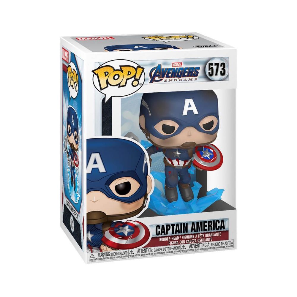 Captain America (Mjolnir) - Avengers: Endgame vinyl figure collectible - Main Image 2