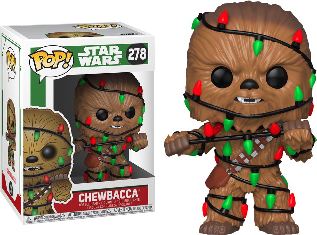 Chewbacca (With Christmas Lights) - Star Wars vinyl figure collectible - Main Image 2