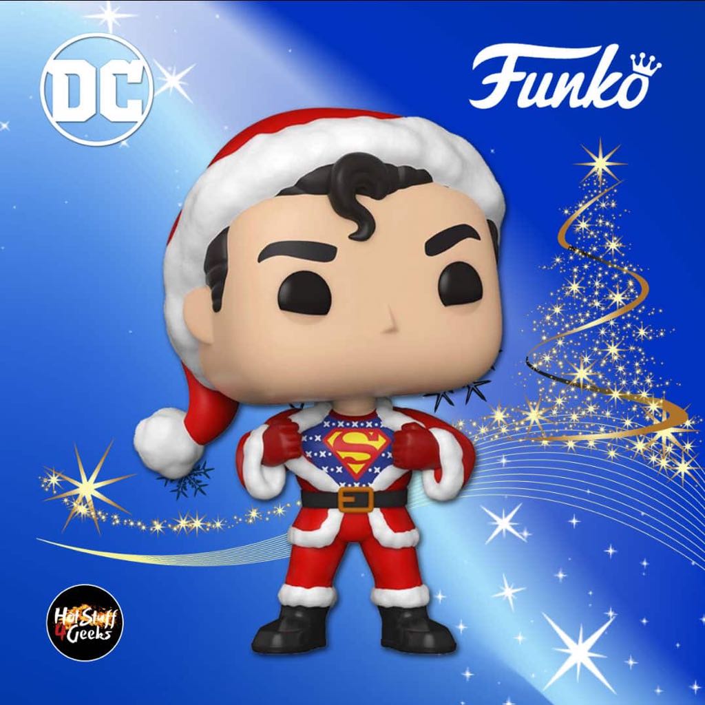 Superman (In Holiday Sweater)  vinyl figure collectible - Main Image 2
