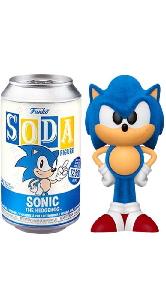 AA CHASE: Soda: Sonic the Hedgehog - Sonic the Hedgehog vinyl figure collectible [Barcode 889698523844] - Main Image 2