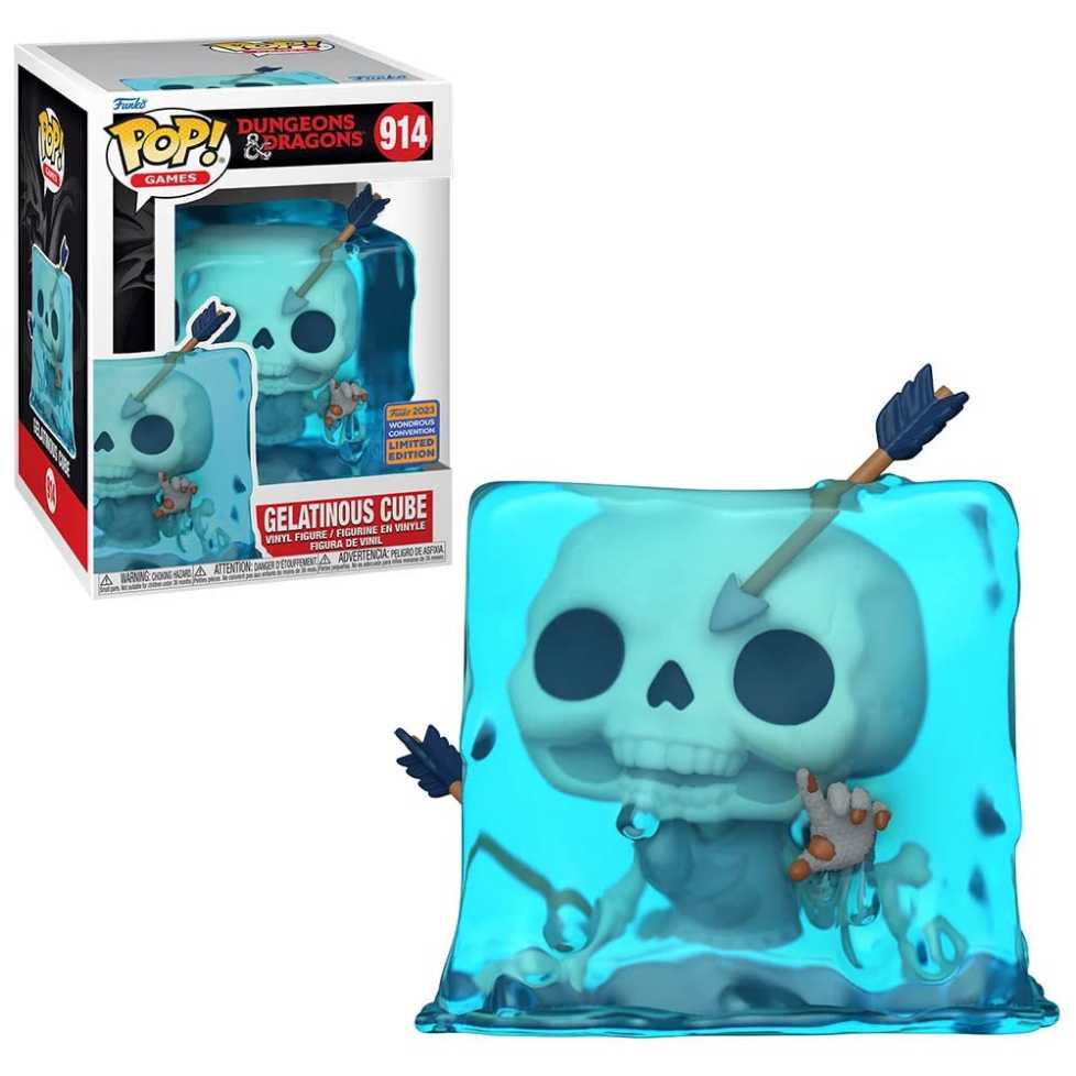 Gelatinous Cube - Dungeons & Dragons vinyl figure collectible [Barcode 889698702713] - Main Image 2
