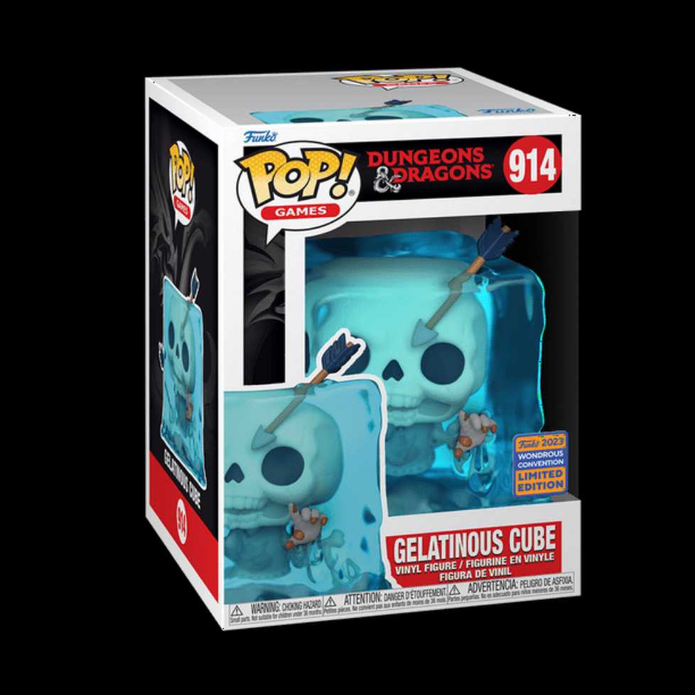 Gelatinous Cube - Dungeons & Dragons vinyl figure collectible [Barcode 889698702713] - Main Image 3
