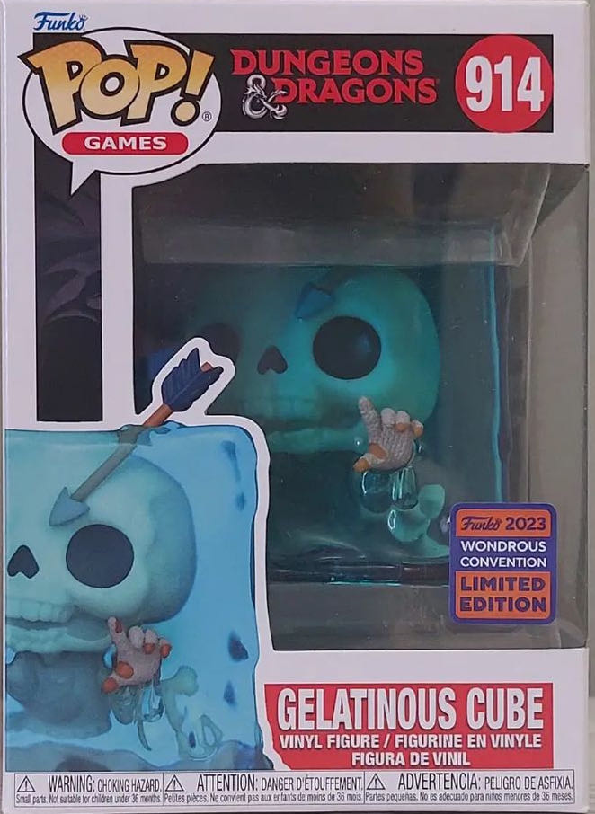 Gelatinous Cube - Dungeons & Dragons vinyl figure collectible [Barcode 889698702713] - Main Image 4